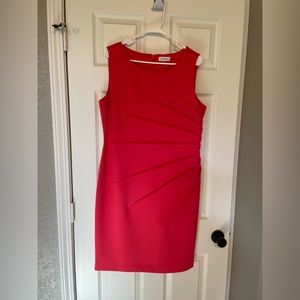 Coral dress